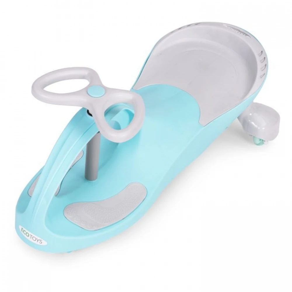 Masinuta de impins LED Ecotoys YM-SW-1 - Albastru [8]