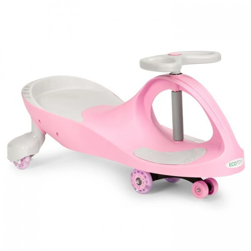 Masinuta de impins LED Ecotoys YM-SW-1 - Roz [1]
