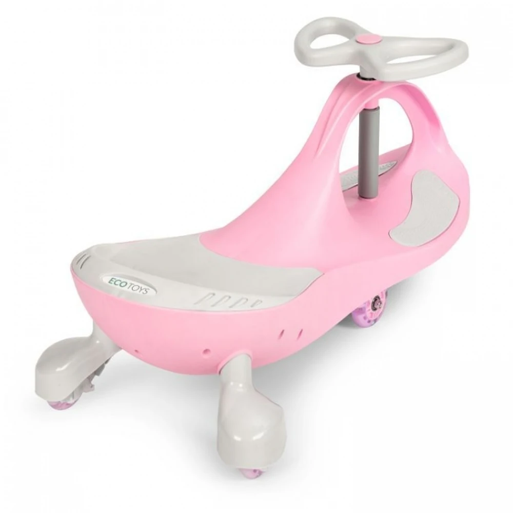 Masinuta de impins LED Ecotoys YM-SW-1 - Roz [3]