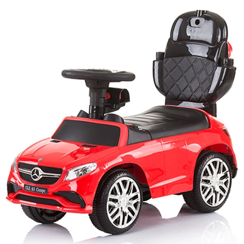 Masinuta de impins Mercedes AMG GLE 63 Coupe red cu maner si copertina [4]