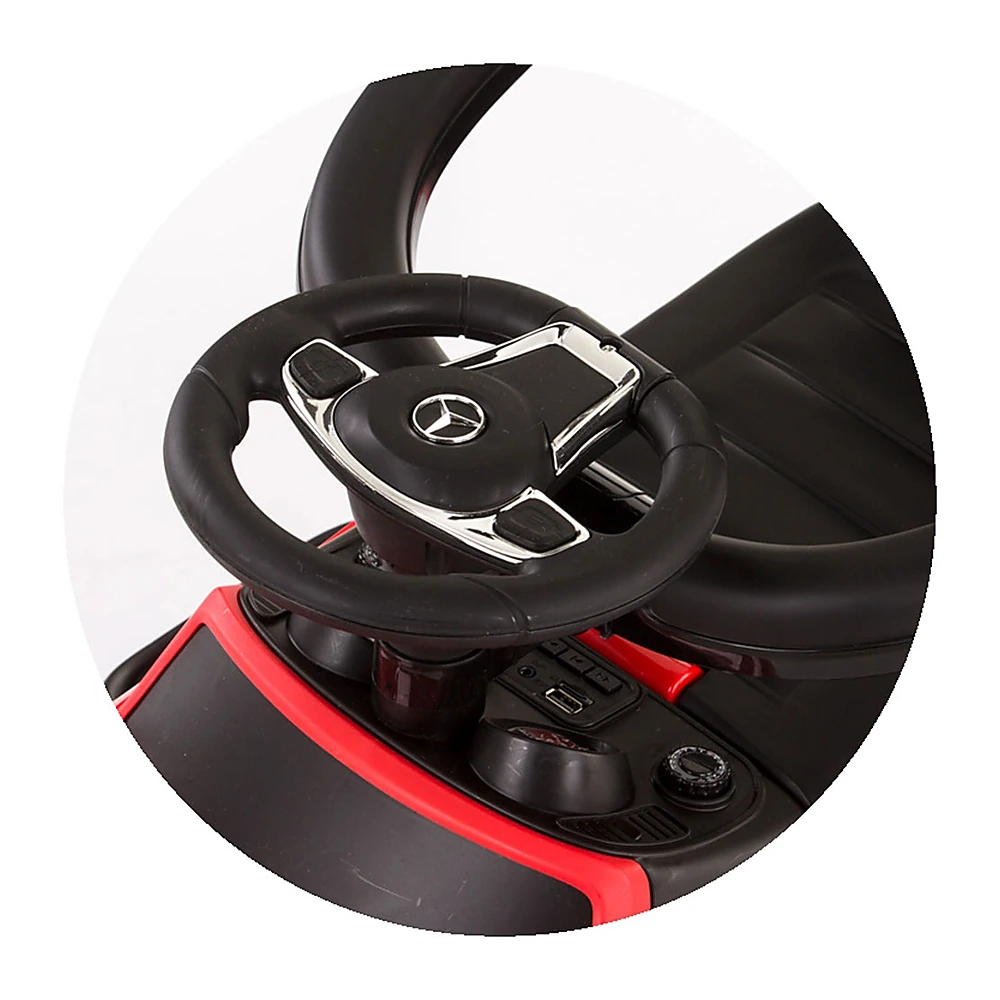 Masinuta de impins Mercedes AMG GLE 63 Coupe red cu maner si copertina [6]