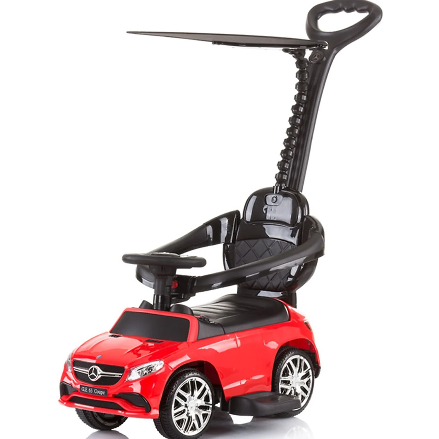 Masinuta de impins Mercedes AMG GLE 63 Coupe red cu maner si copertina [1]