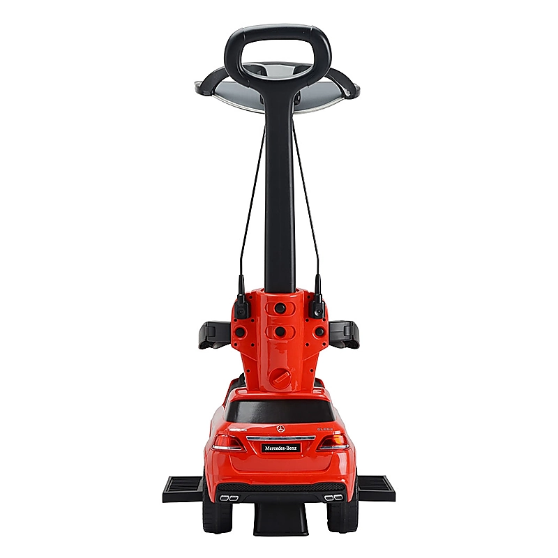 Masinuta de impins Mercedes AMG GLE 63 - red, cu maner si copertina [4]