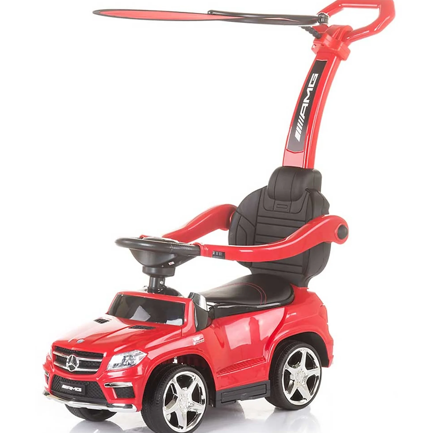 Masinuta de impins Mercedes Benz GL63 AMG red, cu copertina [1]