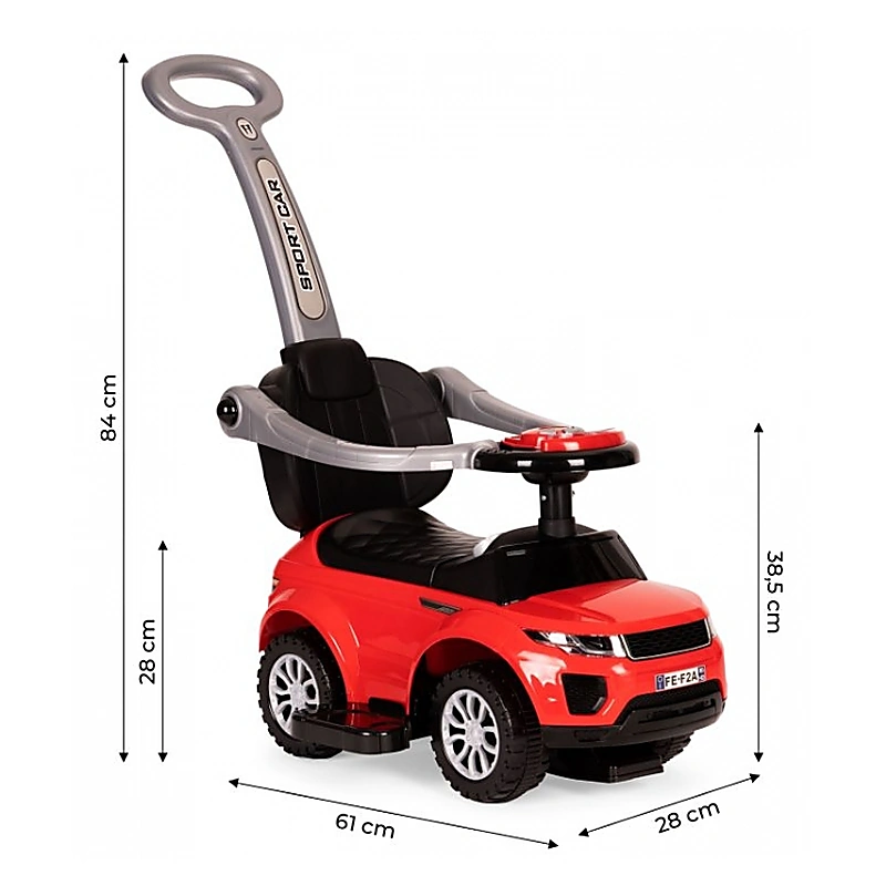 Masinuta de impins Range Rover 614W - Rosu [4]