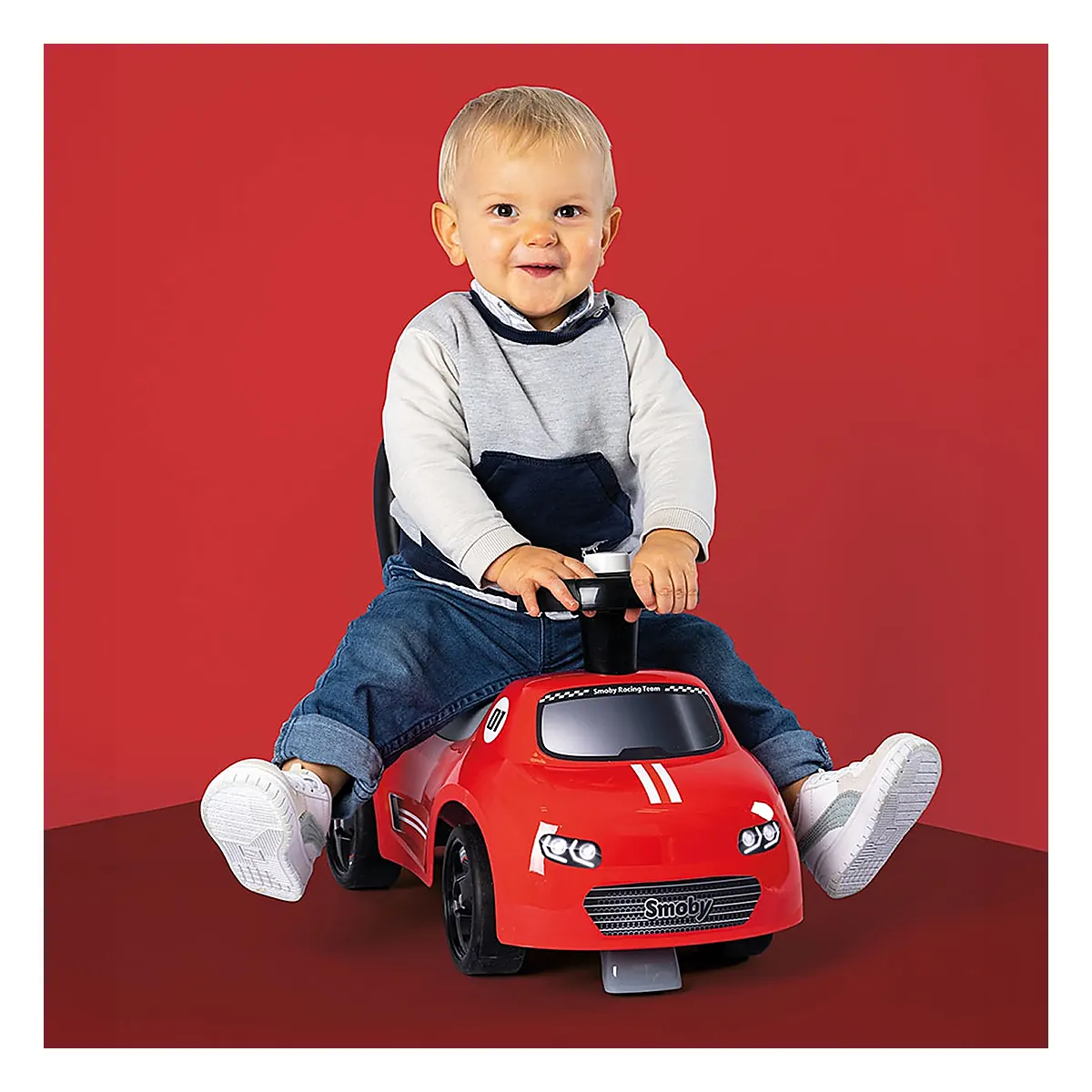 Masinuta de impins Smoby Auto, Rosu [5]