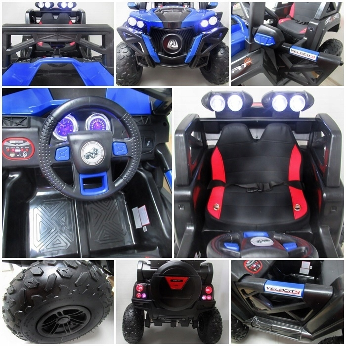 Masinuta electrica cu telecomanda 4 X 4  Buggy X9 R-Sport - Albastru [4]