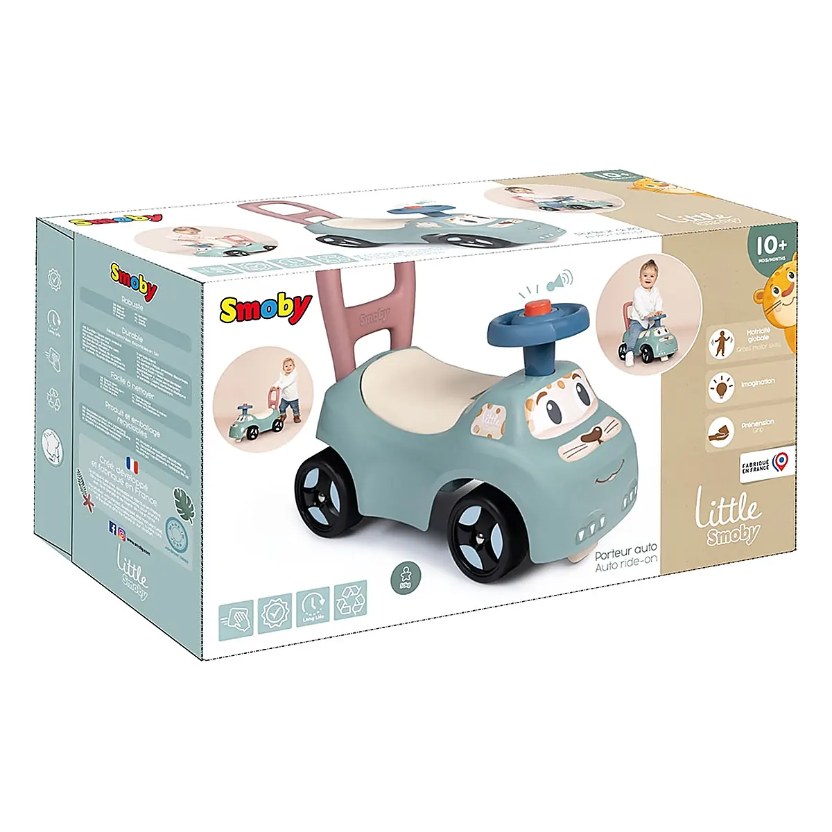 Masinuta Smoby Auto, Verde 36 luni [10]