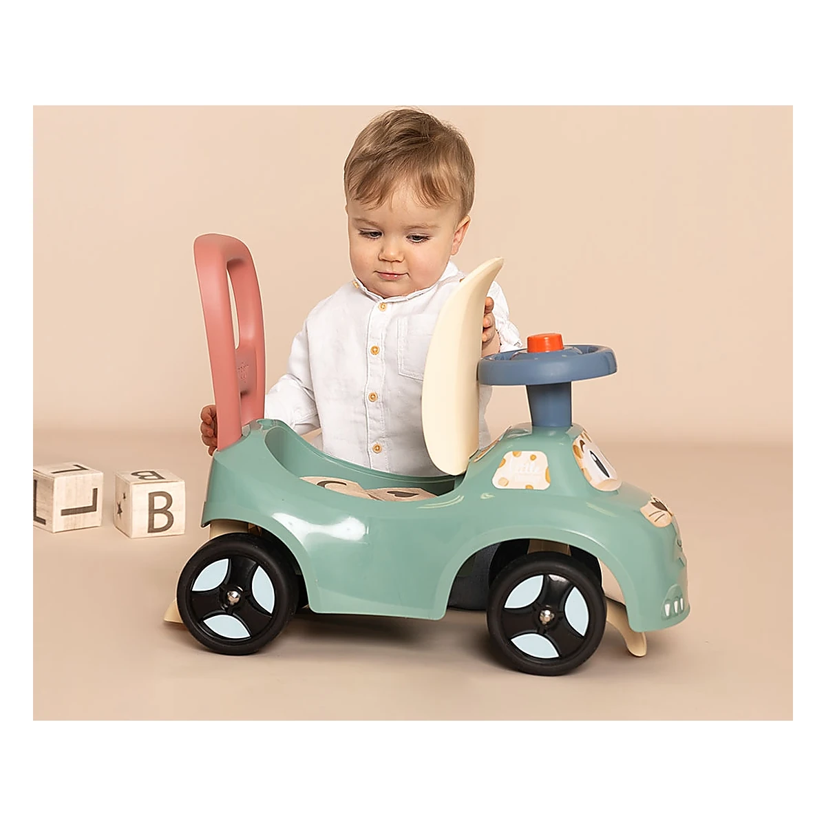 Masinuta Smoby Auto, Verde 36 luni [6]
