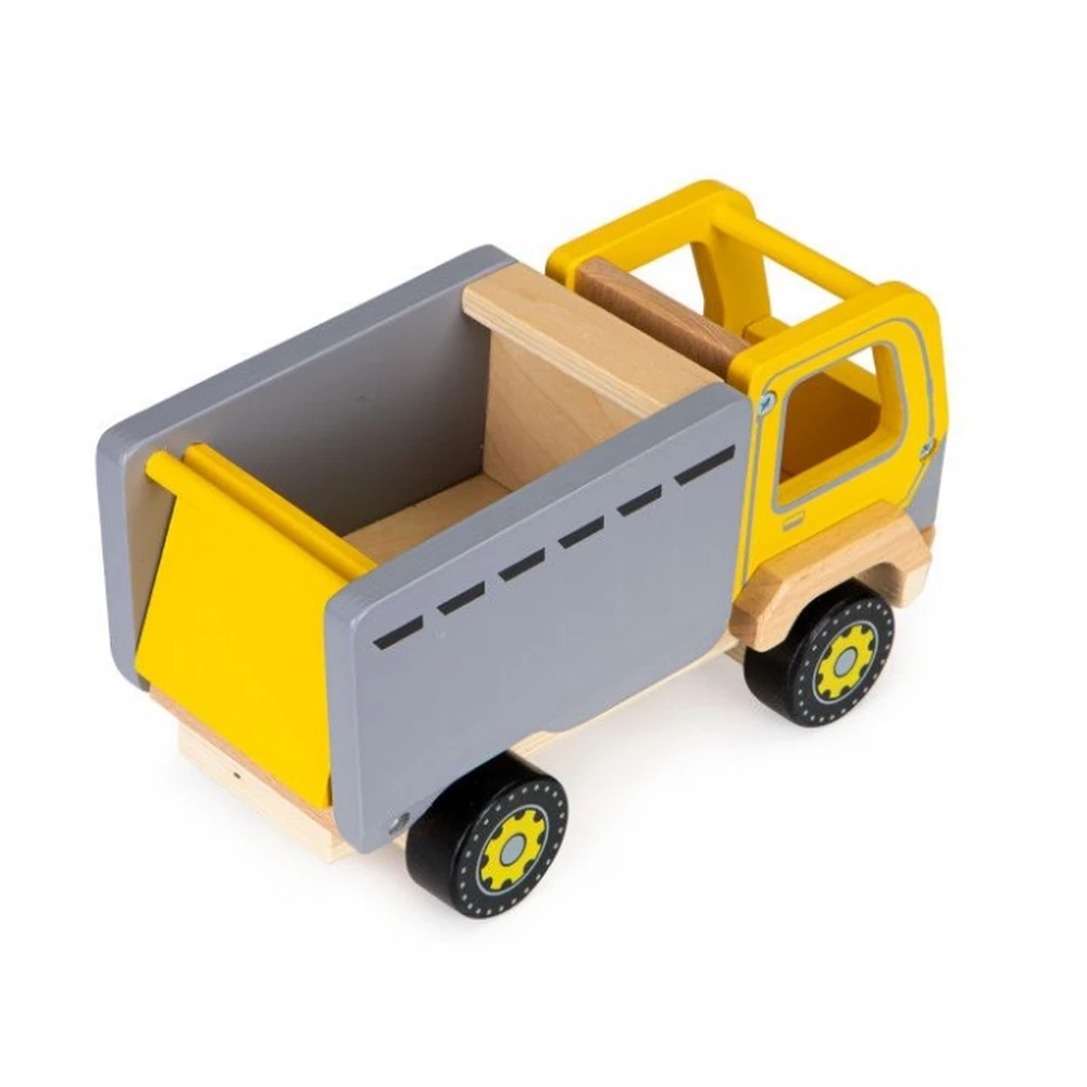 Masinuta tip basculanta din lemn pentru copii Ecotoys [3]