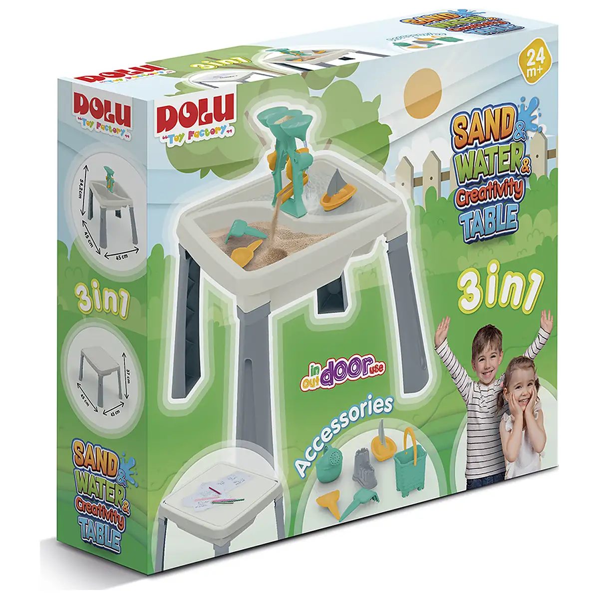 Masuta de activitati 3 in 1 pastel DOLU 2 ani+ [4]