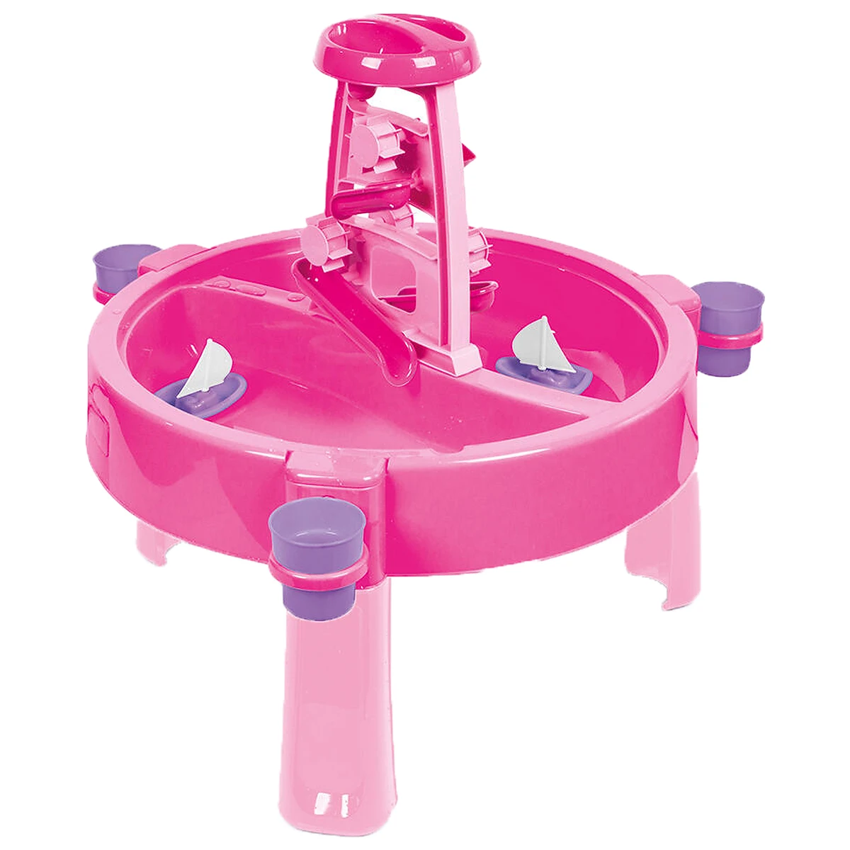 Masuta de activitati pentru apa si nisip - roz DOLU 2 ani+ [5]