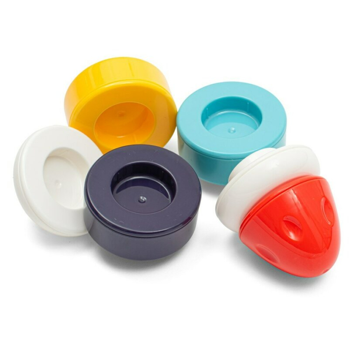 Masuta interactiva, Baby Mix, 2 in 1 pentru bebelusi, Cu lumini si sunete, Partea reversibila pentru Lego Duplo 12 luni+ [5]