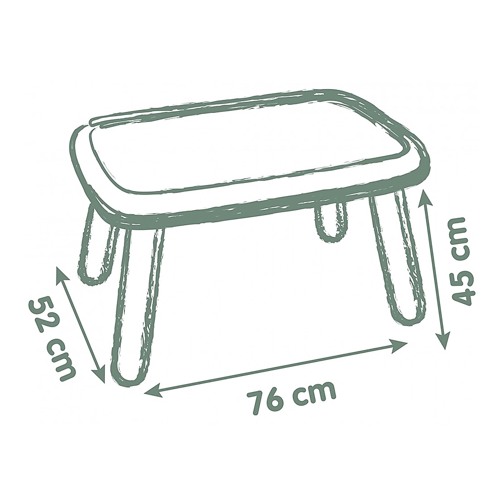 Masuta pentru copii Smoby Life, Verde [6]