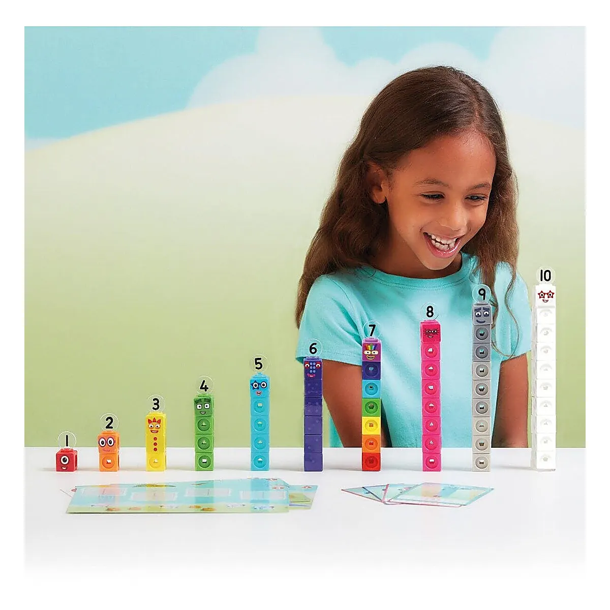MathLink®Cubes Numberblocks in romana - Set de activitati de la 1 - 10 [5]