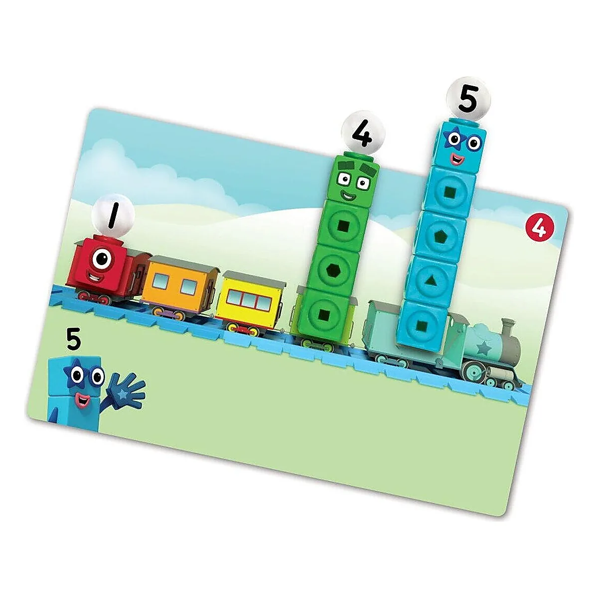 MathLink®Cubes Numberblocks in romana - Set de activitati de la 1 - 10 [3]
