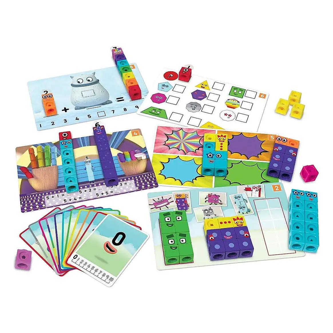 MathLink®Cubes Numberblocks in romana - Set de activitati de la 1 - 10 [2]