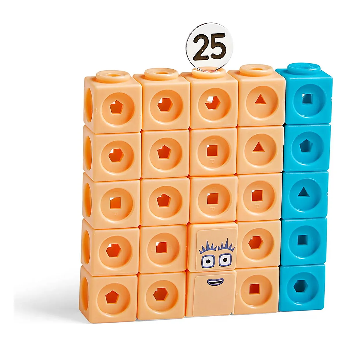 MathLink®Cubes Numberblocks in romana Set de activitati de la 21 - 30 Hand2Mind 3 ani+ [4]
