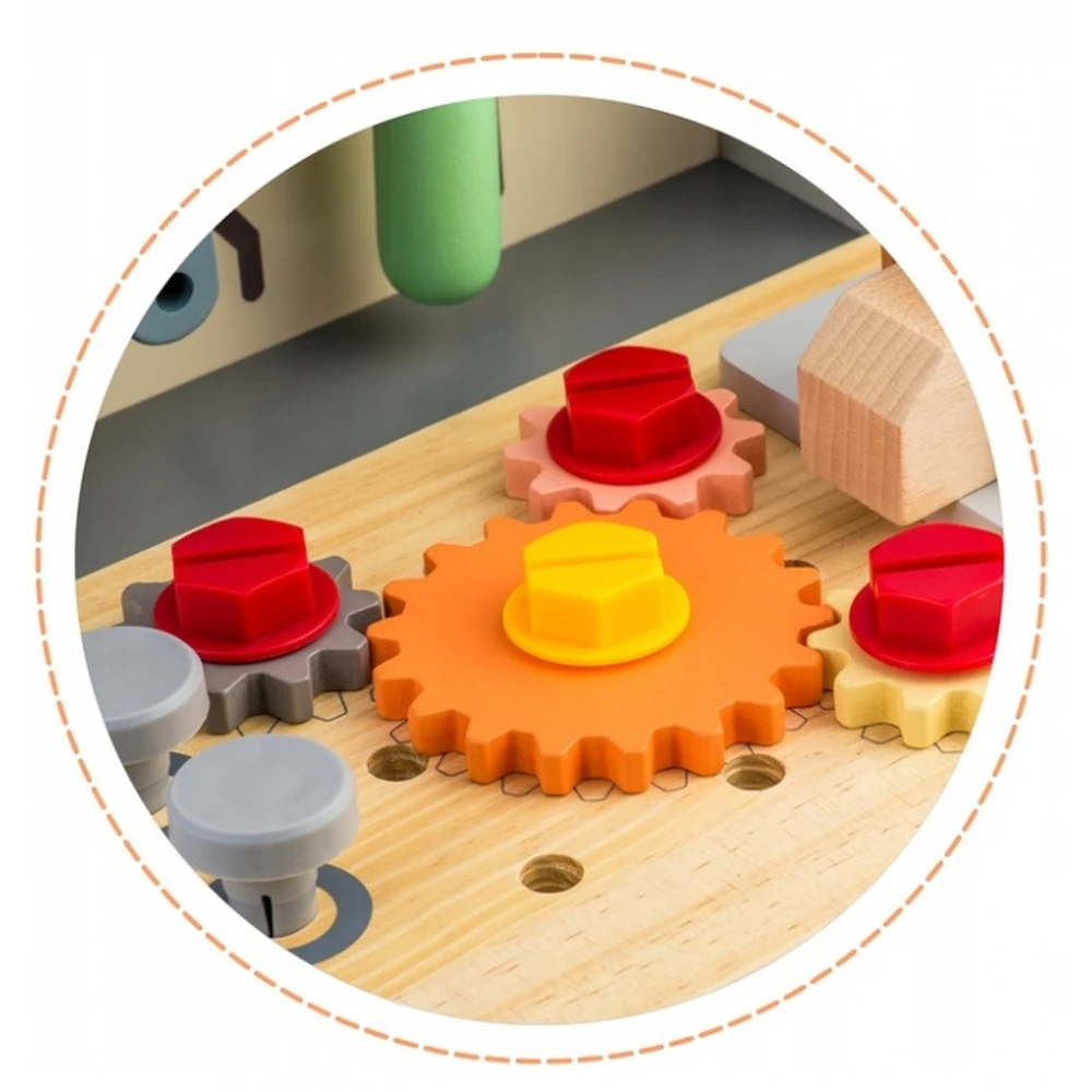 Mini atelier lemn Ricokids cu accesorii 3 ani+ [4]