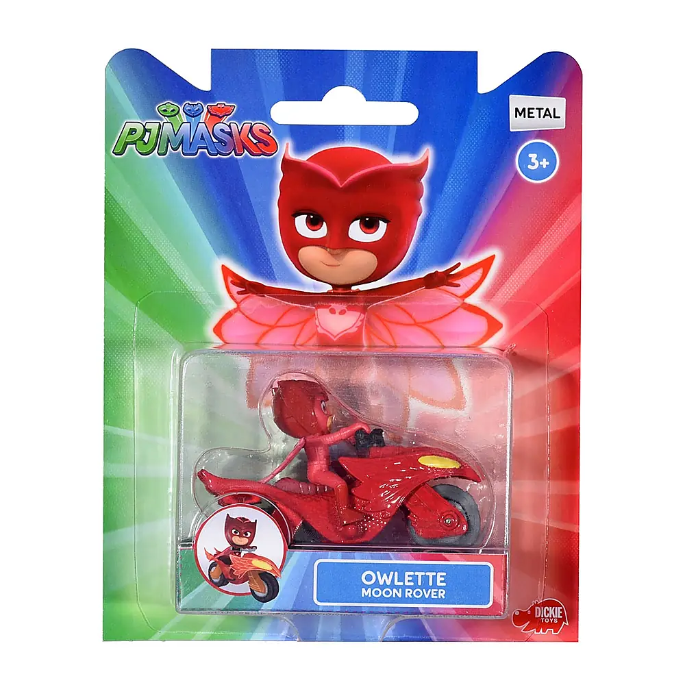 Motocicleta Dickie Toys Eroi in Pijama Moon Rover cu figurina Owlette [2]