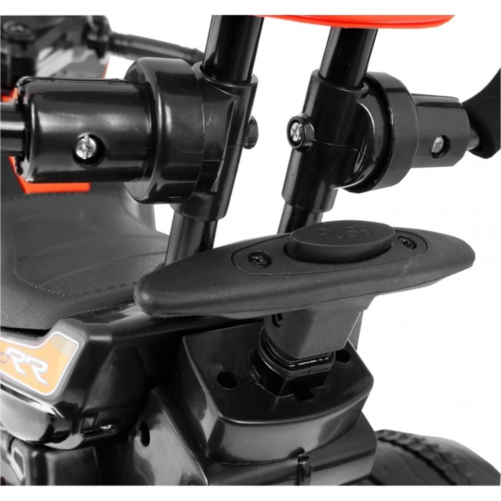 Motocicleta electrica 3 in 1, HL108, roti si scaun din plastic, 78x39x59 cm, putere 20W - Rosu [6]