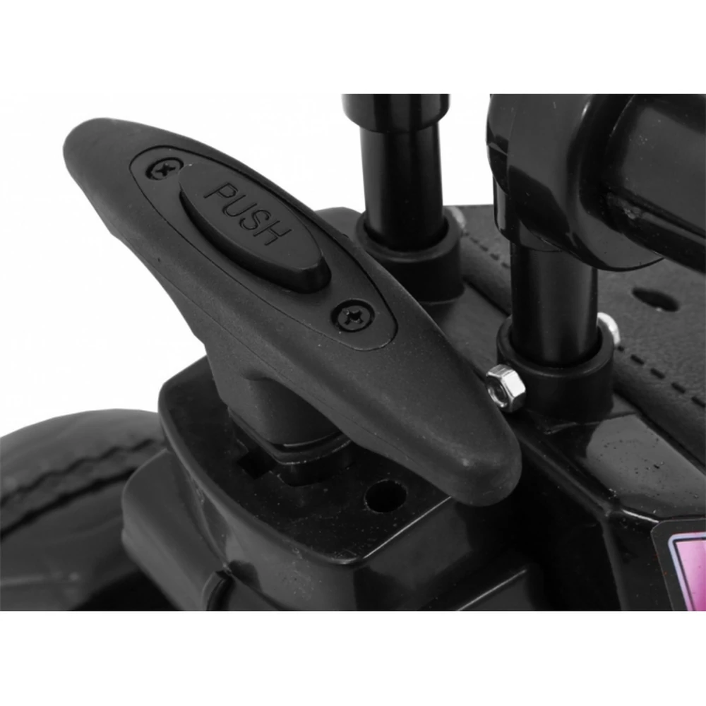 Motocicleta electrica 3 in 1, HL108, roti si scaun din plastic, 78x39x59 cm, putere 20W - Roz [12]