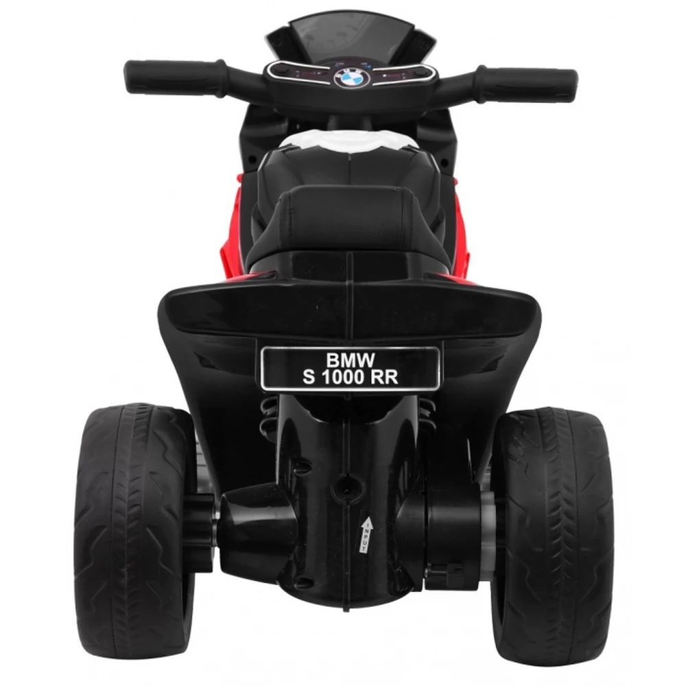 Motocicleta electrica BMW S1000 RR MINI, roti din plastic, scaun tapitat, 67x35.5x42 cm, putere 6V - Rosu [7]