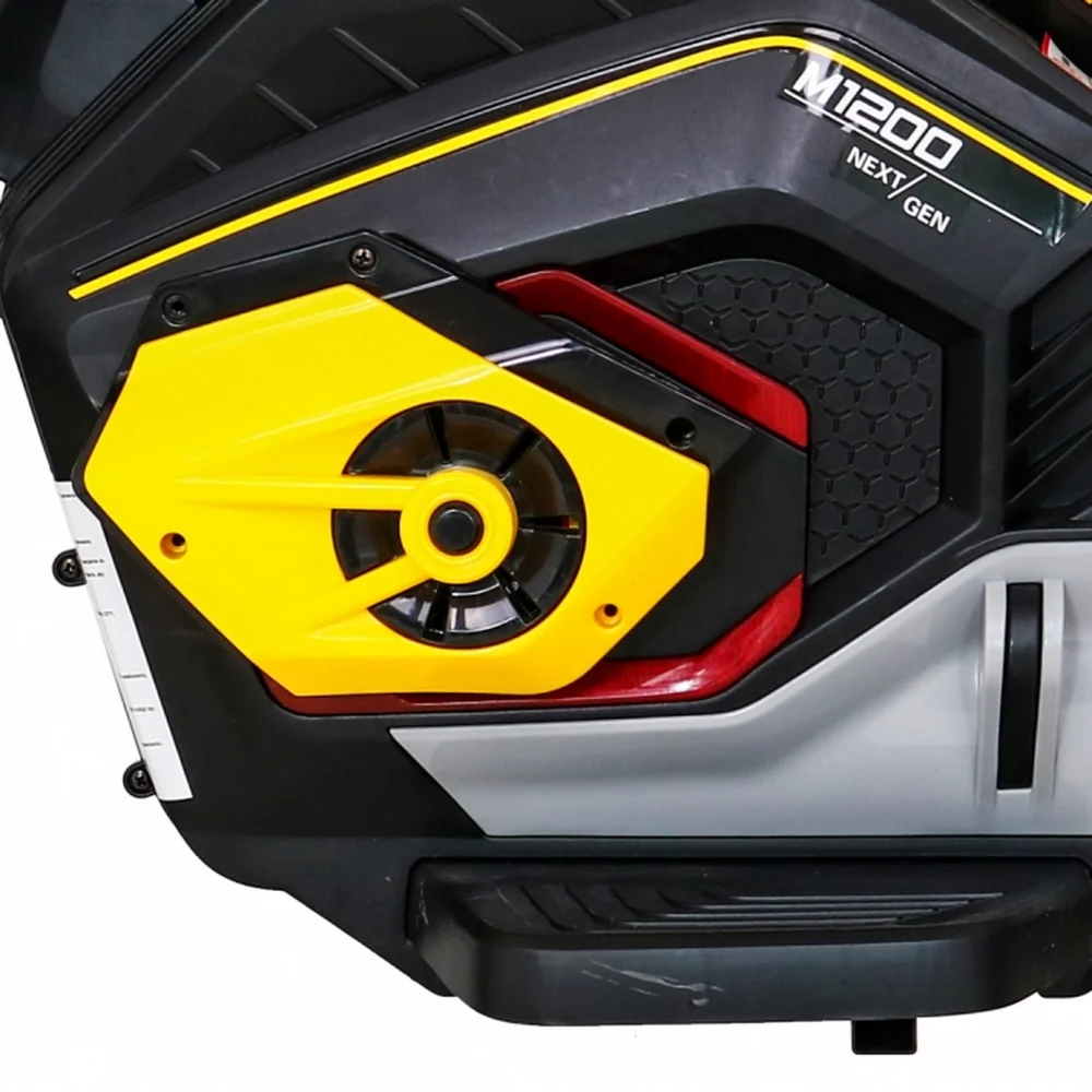Motocicleta electrica FUTURE LL8001-A, roti EVA, scaun din plastic, 109x54x68 cm, putere 50W - Galben [8]