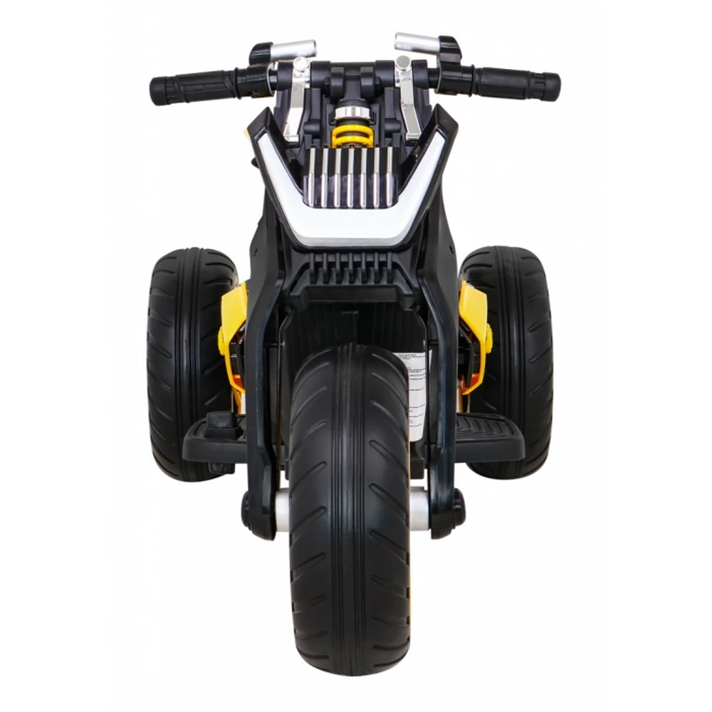 Motocicleta electrica FUTURE LL8001-A, roti EVA, scaun din plastic, 109x54x68 cm, putere 50W - Galben [6]