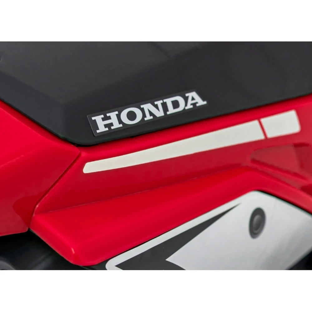 Motocicleta electrica HONDA CRF 450R, roti din plastic, 70x41x50 cm, putere 30W - Rosu [14]