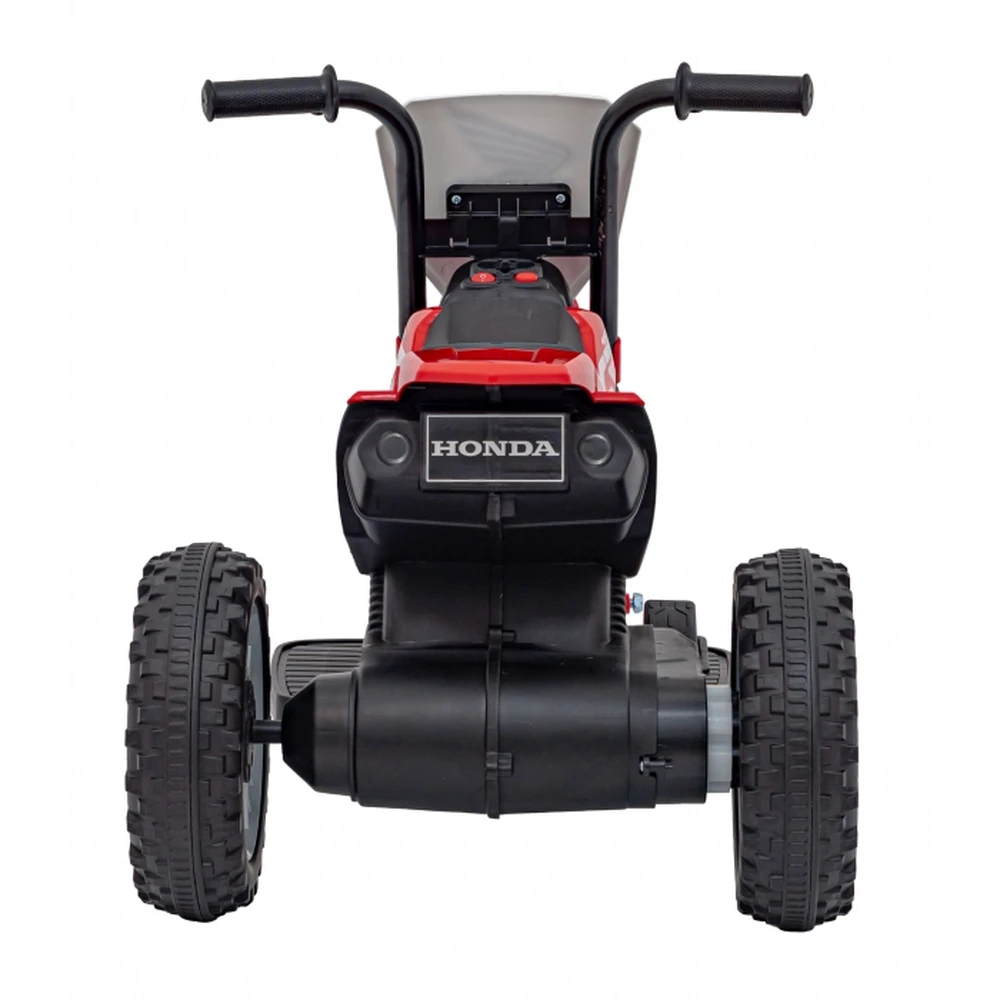 Motocicleta electrica HONDA CRF 450R, roti din plastic, 70x41x50 cm, putere 30W - Rosu [7]