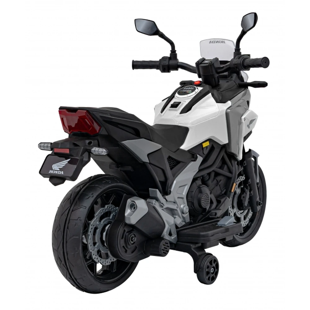 Motocicleta electrica HONDA NC750X, roti si scaun din plastic, 103x41x74 cm, putere 70W - Alb [3]