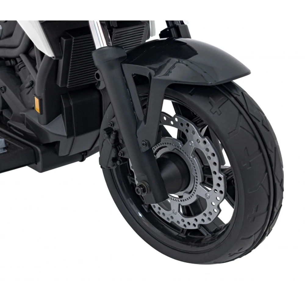 Motocicleta electrica HONDA NC750X, roti si scaun din plastic, 103x41x74 cm, putere 70W - Alb [15]