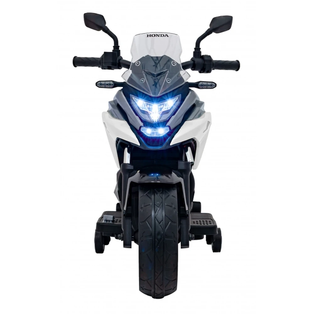 Motocicleta electrica HONDA NC750X, roti si scaun din plastic, 103x41x74 cm, putere 70W - Alb [9]
