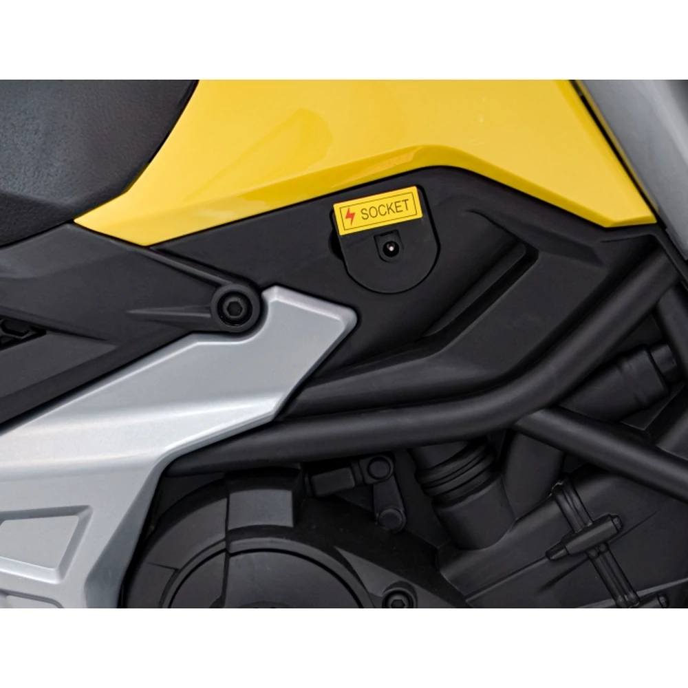 Motocicleta electrica HONDA NC750X, roti si scaun din plastic, 103x41x74 cm, putere 70W - Galben [18]