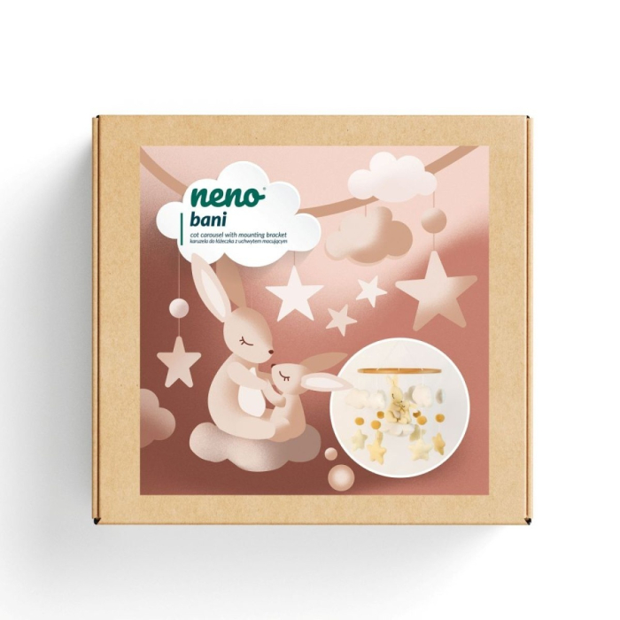 Neno Bani – carusel pentru pătuț cu suport de prindere [4]