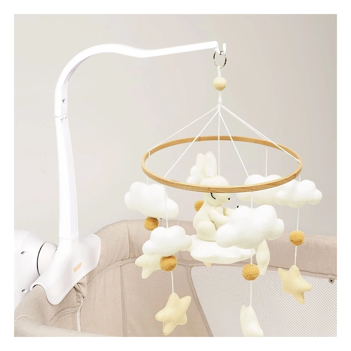 Neno Bani – carusel pentru pătuț cu suport de prindere [2]