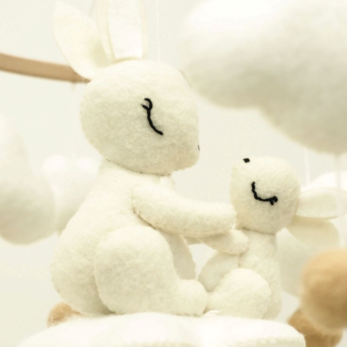 Neno Bani – carusel pentru pătuț cu suport de prindere [3]