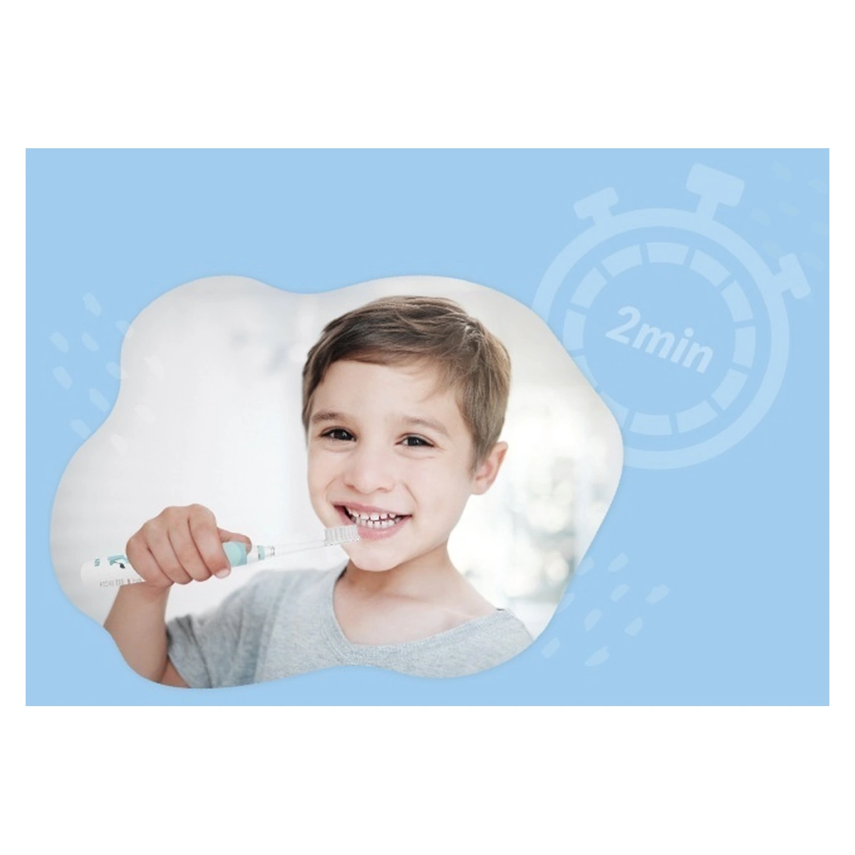 Neno Fratelli Blue – periuță de dinți electrică, peste 6 ani [8]