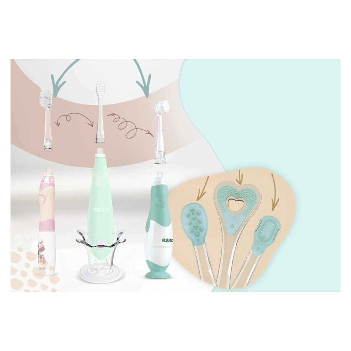 Neno Fratelli Blue – periuță de dinți electrică, peste 6 ani [7]