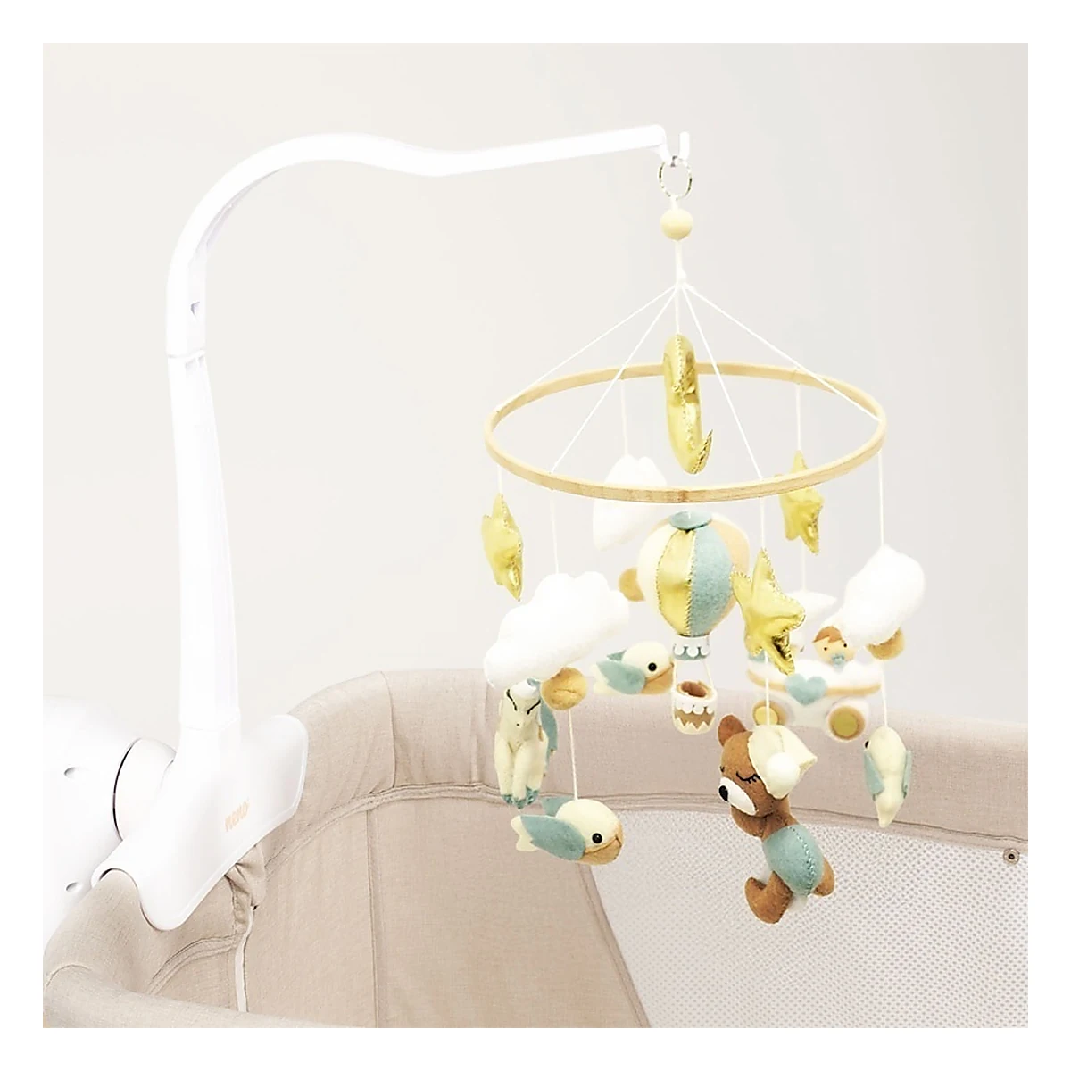 Neno Gino – carusel pentru pătuț cu suport de prindere [3]