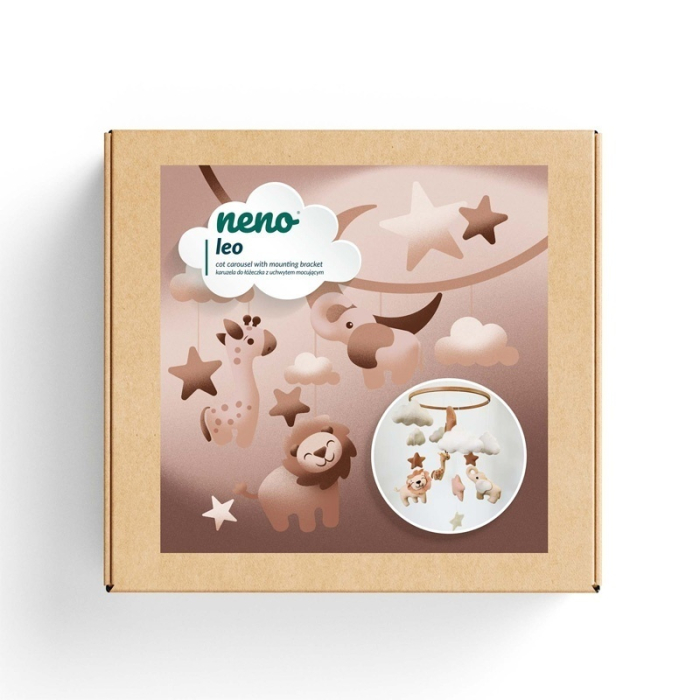 Neno Leo – carusel pentru pătuț cu suport de prindere [3]