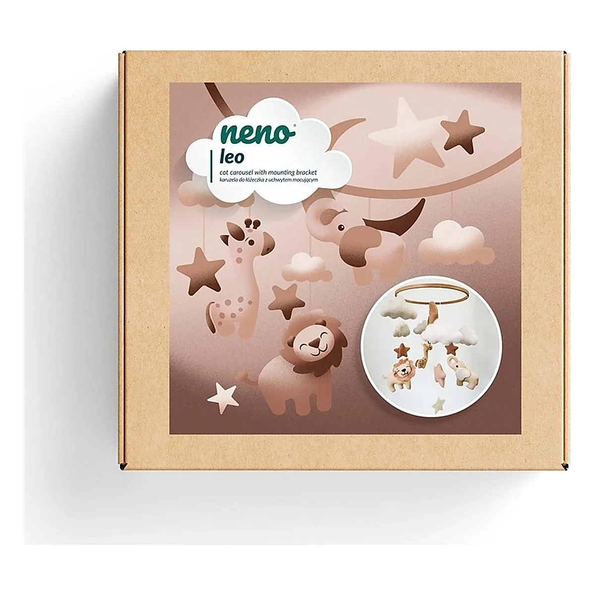 Neno Leo – carusel pentru pătuț cu suport de prindere [3]