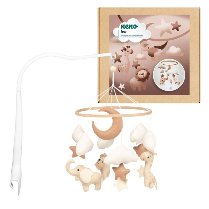 Neno Leo – carusel pentru pătuț cu suport de prindere [2]