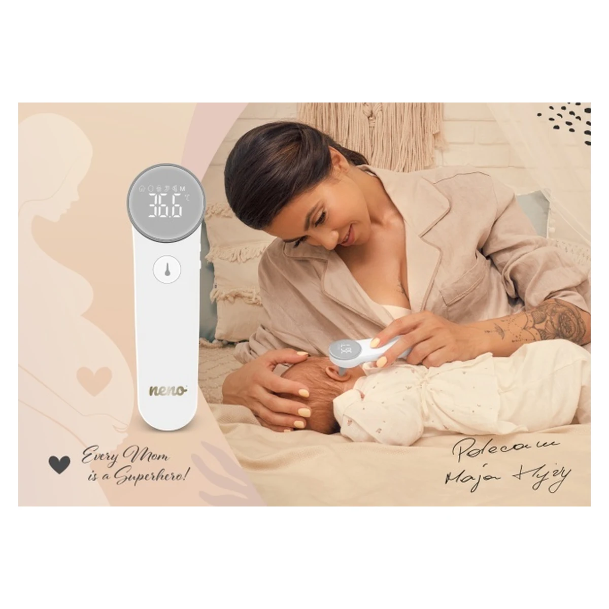 Neno Medic T07 - termometru fără contact 12 ani [7]