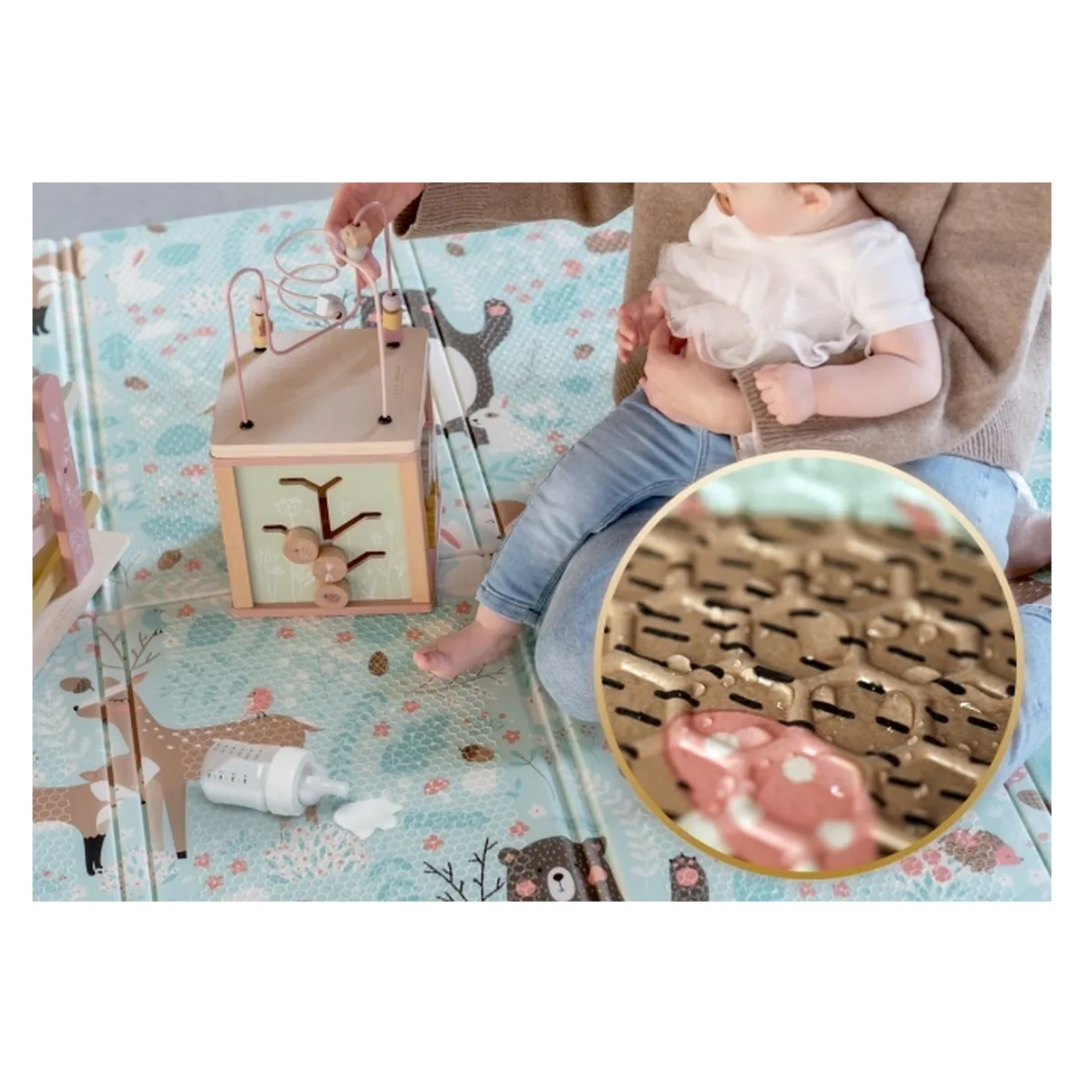 Saltea educativă , 200 × 150 cm, din spumă, Neno Mondo 2 ani [7]