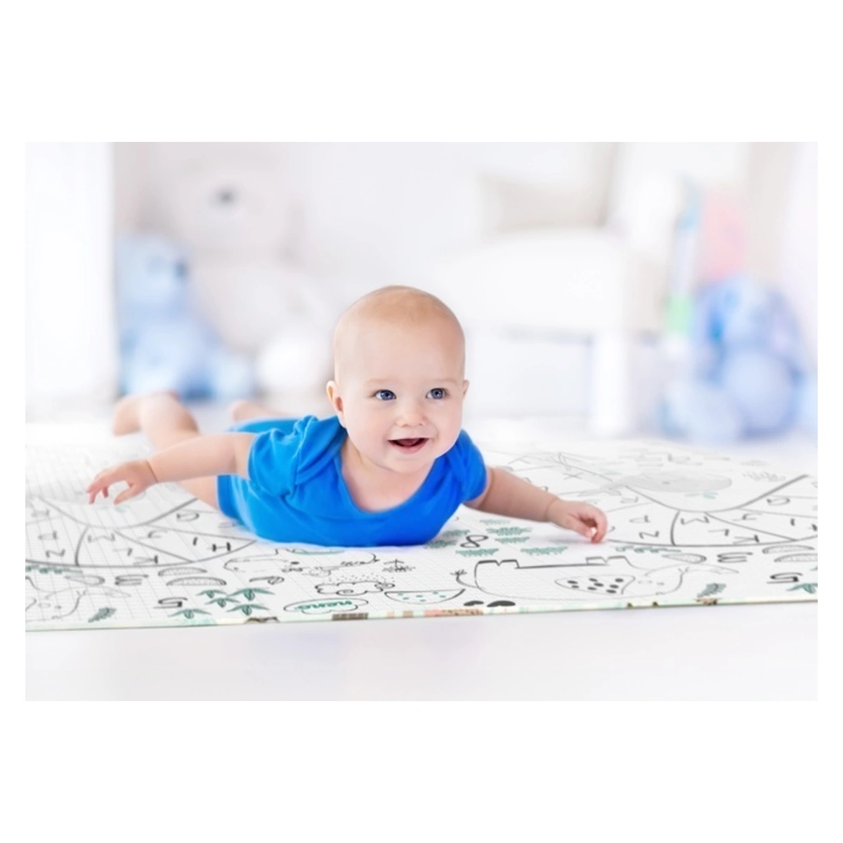 Saltea educativă , 200 × 150 cm, din spumă, Neno Mondo 2 ani [3]