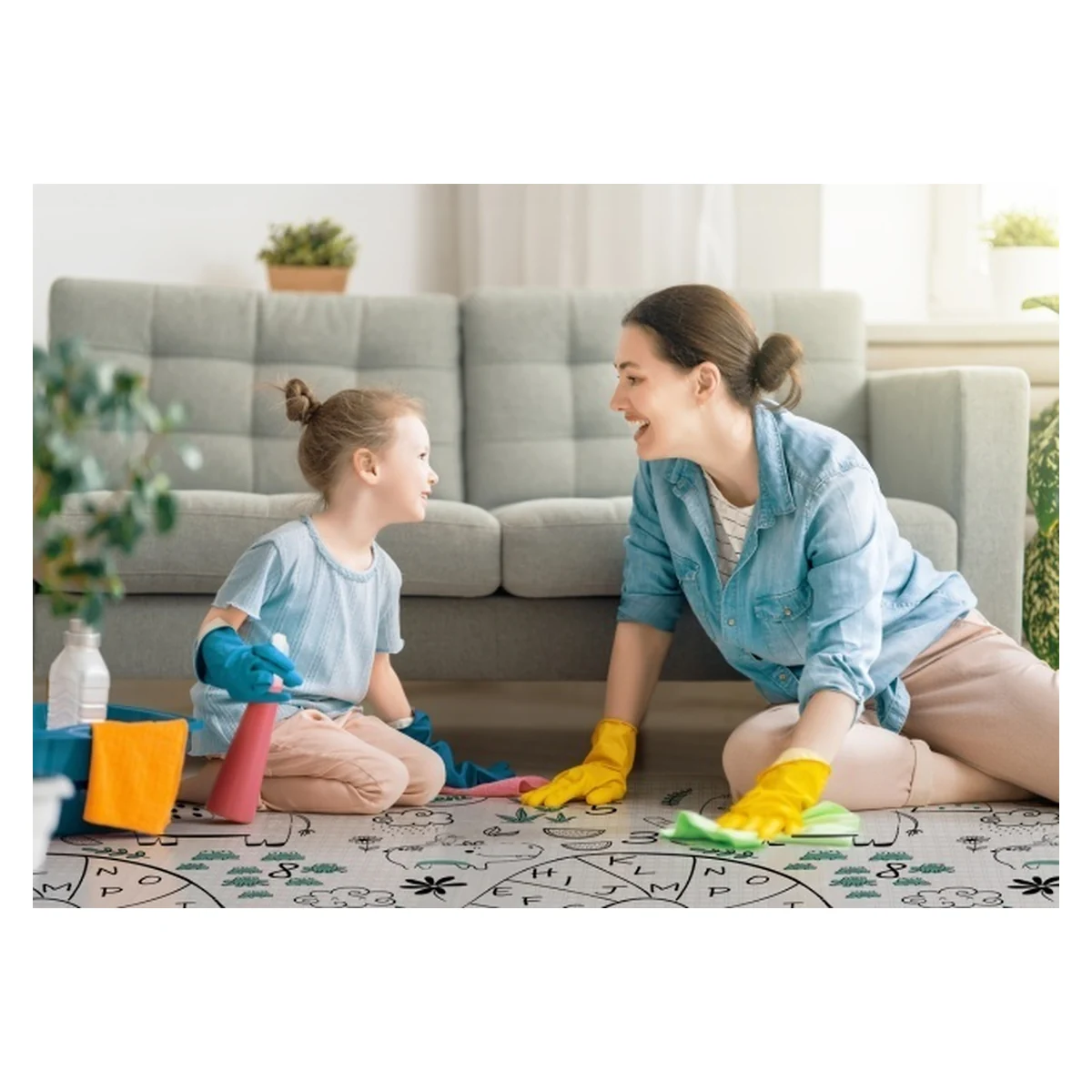 Saltea educativă , 200 × 150 cm, din spumă, Neno Mondo 2 ani [8]