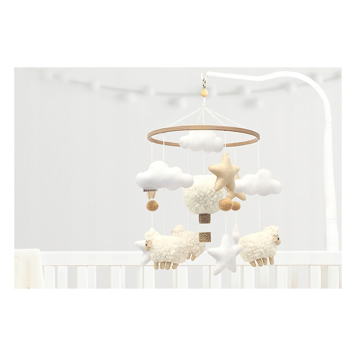 Neno Nelu – carusel pentru pătuț cu suport de prindere [5]