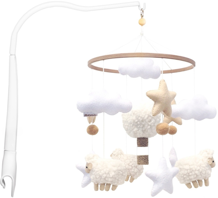 Neno Nelu – carusel pentru pătuț cu suport de prindere [2]